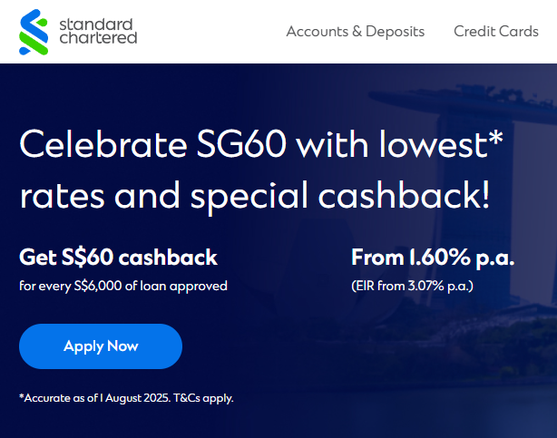 Standard Chartered personal loan